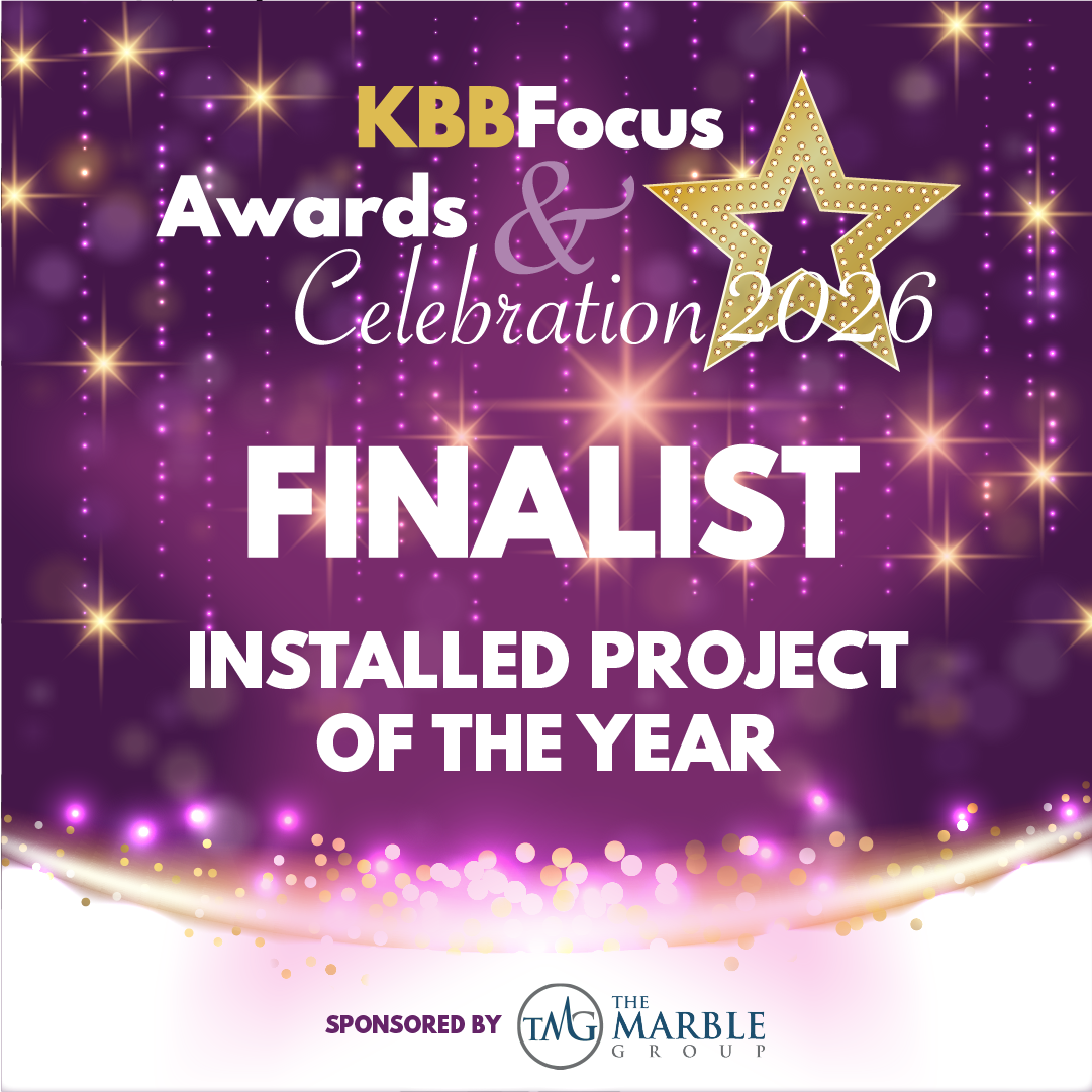 KBBFocus Awards & Celebration 2026 finalist badge, Installed Project of the Year.
